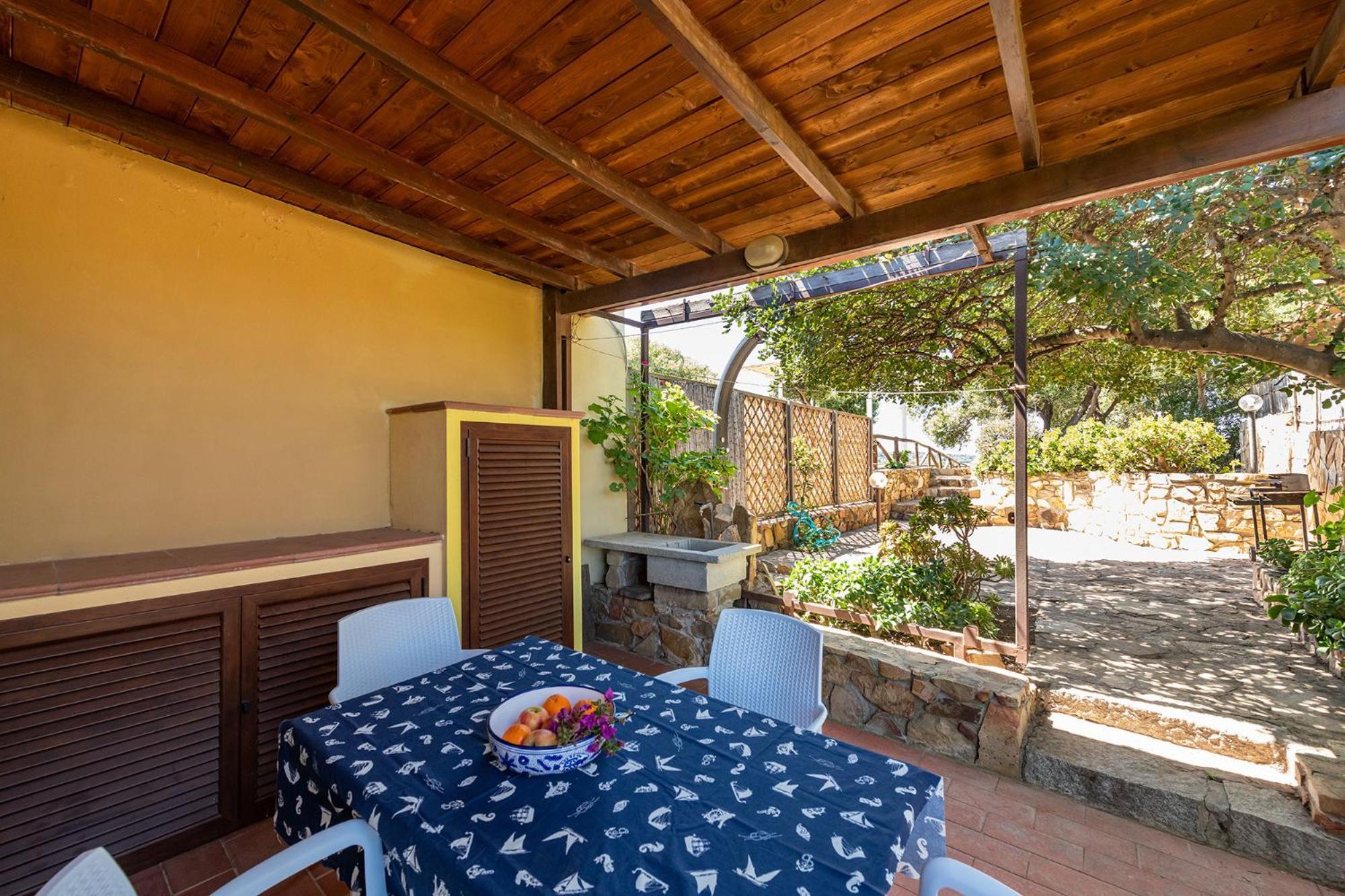 Villa Allegra Panoramica 150 Mt Dal Mare 维拉西米乌斯 外观 照片