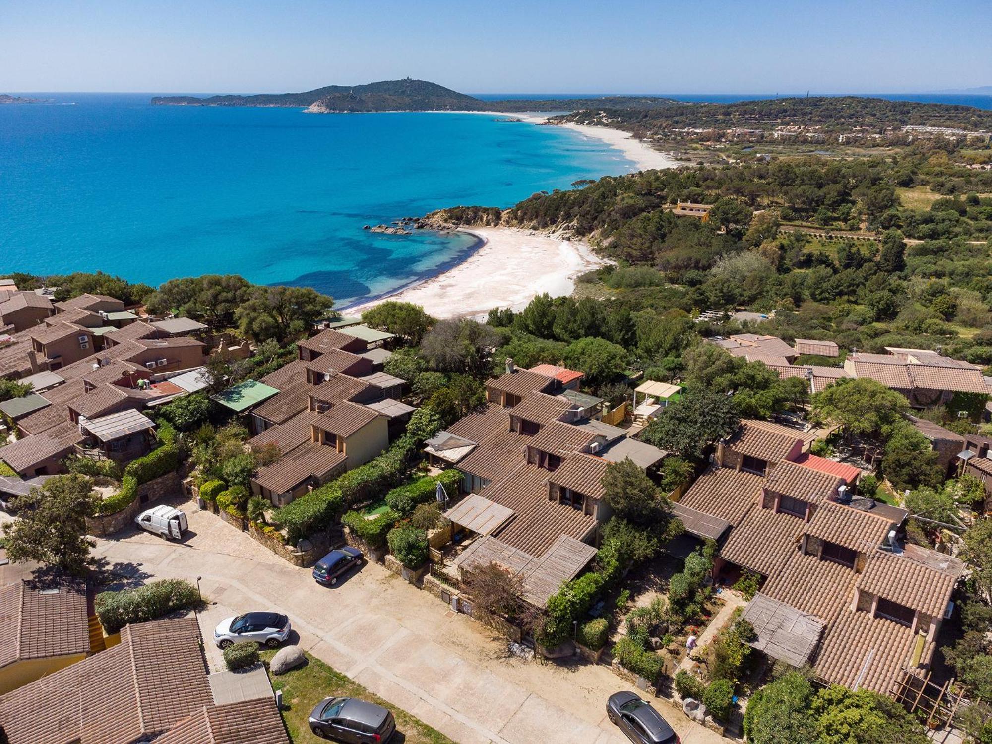 Villa Allegra Panoramica 150 Mt Dal Mare 维拉西米乌斯 外观 照片